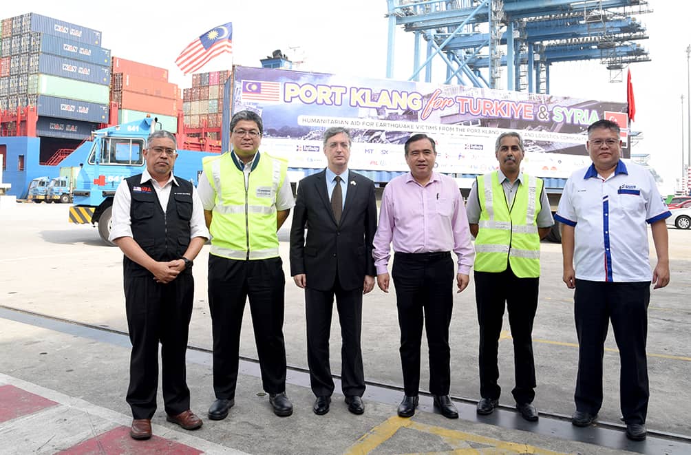 Read more about the article PORT KLANG SHIPPING AND LOGISTICS COMMUNITY RAISES RM510,000 FOR TURKIYE AND SYRIA