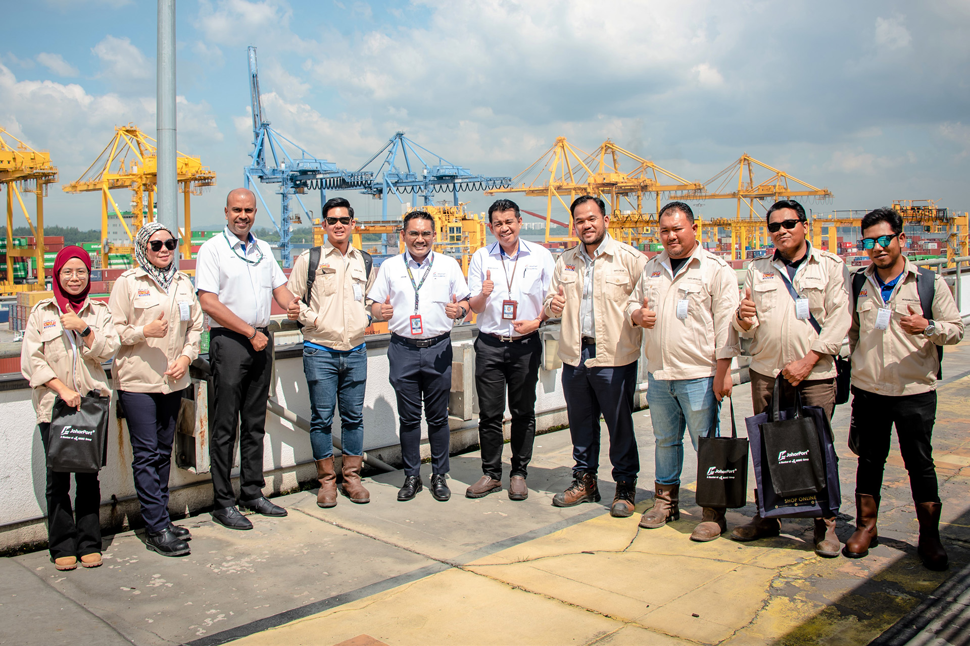 Johor Port Receives Visit from TERAS (1)