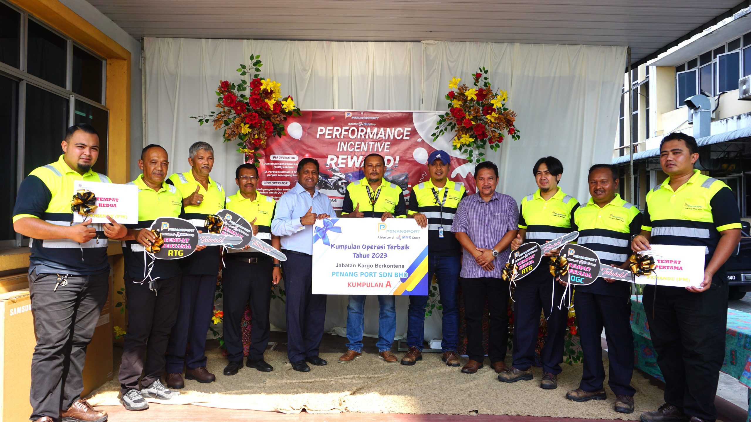 Read more about the article PENANG PORT ORGANISES PERFORMANCE INCENTIVE REWARD EVENT AT NORTH BUTTERWORTH CONTAINER TERMINAL