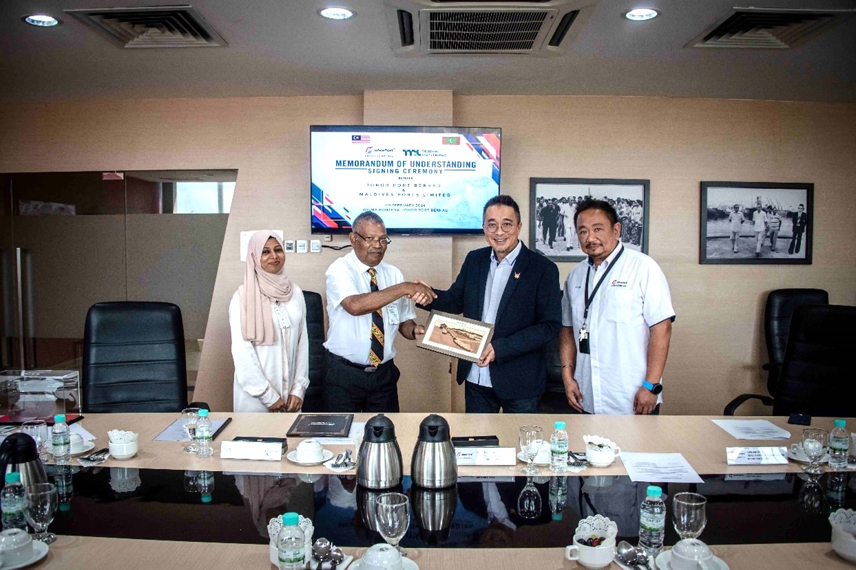 Read more about the article JOHOR PORT AND MALDIVES PORTS LIMITED  COLLABORATE TO ACHIEVE TOP-TIER PORT EXPERTISE