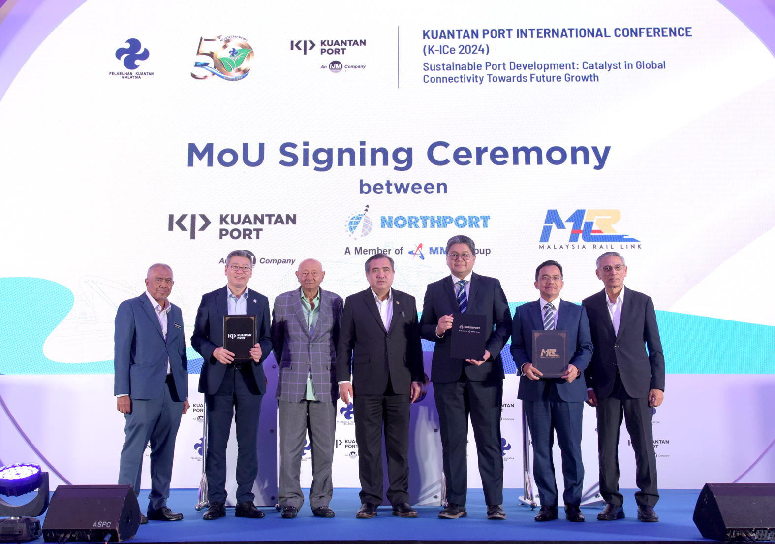 Read more about the article NORTHPORT SIGNS MEMORANDUM OF UNDERSTANDING WITH KUANTAN PORT AND MRL