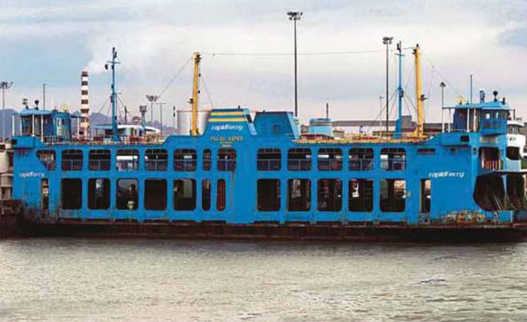 NST_TN- PENANG FERRY HEADED FOR S WETTENHAM PIER TO DAY